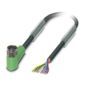 PHO 1404194 Sensor-/Aktor-Kabel 8p PVC sw L:10m