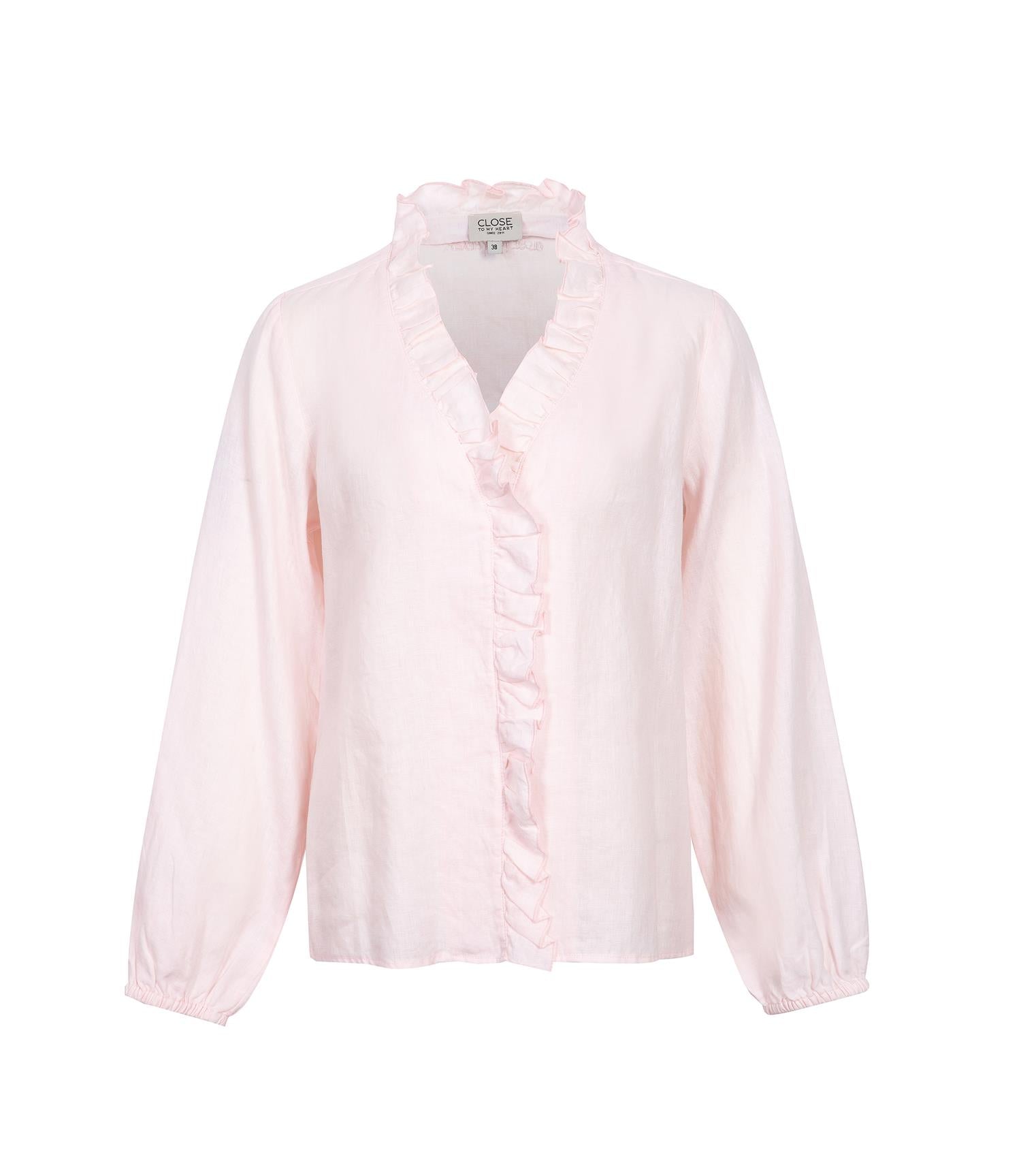 Close to my Heart Lynnie Blouse Barely Pink