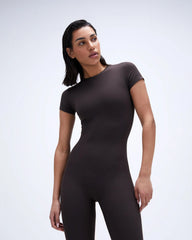Ultimate Full Length Unitard - Coffee Bean