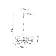 Lampadario a sospensione AXON - FT-FeelThe