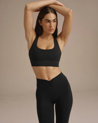 Ultimate Cross Back Bra - Black