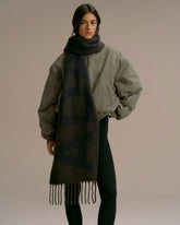 Knit Scarf - Fern Green