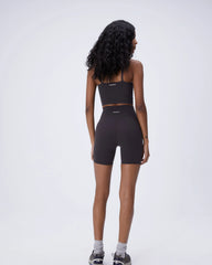 Ultimate Crop Shorts - Coffee Bean