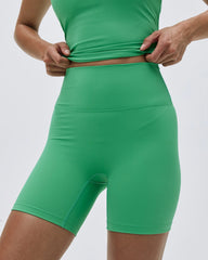 Ultimate Crop Shorts - Jade Green