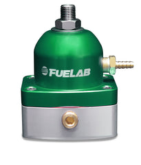 Fuelab 515 TBI Adjustable FPR 10-25 PSI (2) -6AN In (1) -6AN Return - Green Fuel Pressure Regulators Fuelab