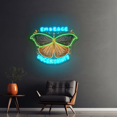 Embrace Uncertainty Neon Signs Led Neon Light - Shineneon