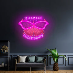 Embrace Uncertainty Neon Signs Led Neon Light - Shineneon
