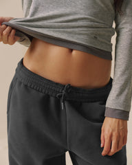 Sheer Double Layer Top - Grey Melange