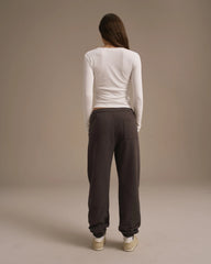 AS Sweatpants - Washed Coffee Bean