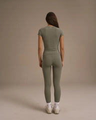 Ultimate Short Sleeve Top - Olive Green