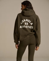 Campus Oversized Hoodie - Fern Green