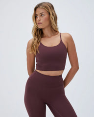 Ultimate Tank Bra - Burgundy