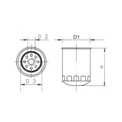 FILTRO GASOLIO BMV BUKH - 2020564 - FORNITURE NAUTICHE ITALIANE