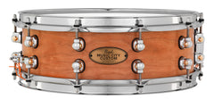 Pearl *Pre-Order* Music City Custom 14x5" Cherry Solid Shell Snare Hand Rubbed Nashville Natural Finish, No Inlay | NEW | Made in the USA | Special Order | Authorized Dealer