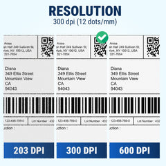 GoDEX RT730i+ Thermal Printer, 4", Color Display, 300 dpi - Printer