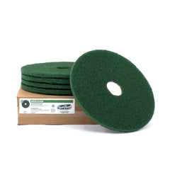 Case of 5 Green Heavy Duty Scrubbing Pads