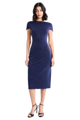 Krista Fitted Midi Dress