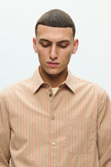Wood Wood WWAdrian shirt 25115 Poinciana Stripe