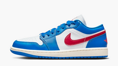 Air Jordan 1 Low Sport Blue Gym Red