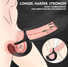 marielove Penisring marielove Penisring Penis-Hoden-Ring mit Perineum Vibrator diskret bestellen bei marielove
