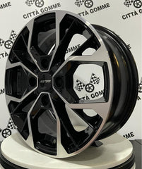Set da 4 Cerchi in lega Matisse per Fiat Panda 500 Fiorino Idea Bravo Stilo *
