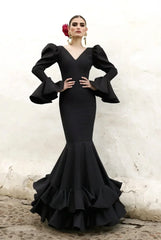 Vestido Flamenca Nani Negro