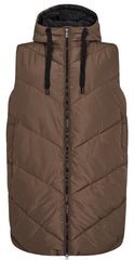 Quiltet vest army
