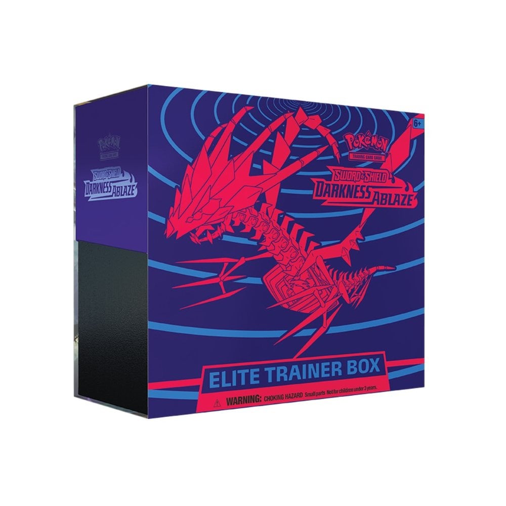 Pokemon Trading Card Game Sword & Shield Darkness Ablaze Elite Trainer Box | Eternatus