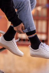 Bunte Socken Rainbow aus Bio-Baumwolle von DIRTS