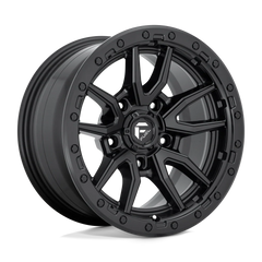 4 Llantas Fuel Rebel D679 Black 17x9" 5x127