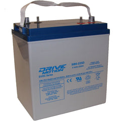SB6-235D - 6V 235Ah, EV/DC Series, (Group GC2) Deep Cycle Battery Sealed Lead Acid DriveMotion