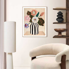 Schilderij Funky Flowers 50x40 - Reinders