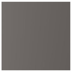 SKATVAL door with hinges, dark grey, 40x40 cm