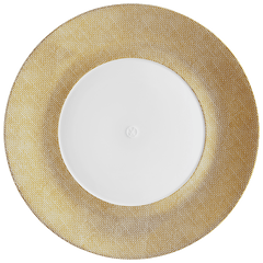Speiseteller, groß, Mesh, gold, Ø 30 cm | Meissen Cosmopolitan 79a165 - 37479 - Meissen Weimar