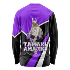 Mirko My Hero Academia Long Sleeve Shirt Anime Grunge Splatter Graphic Style