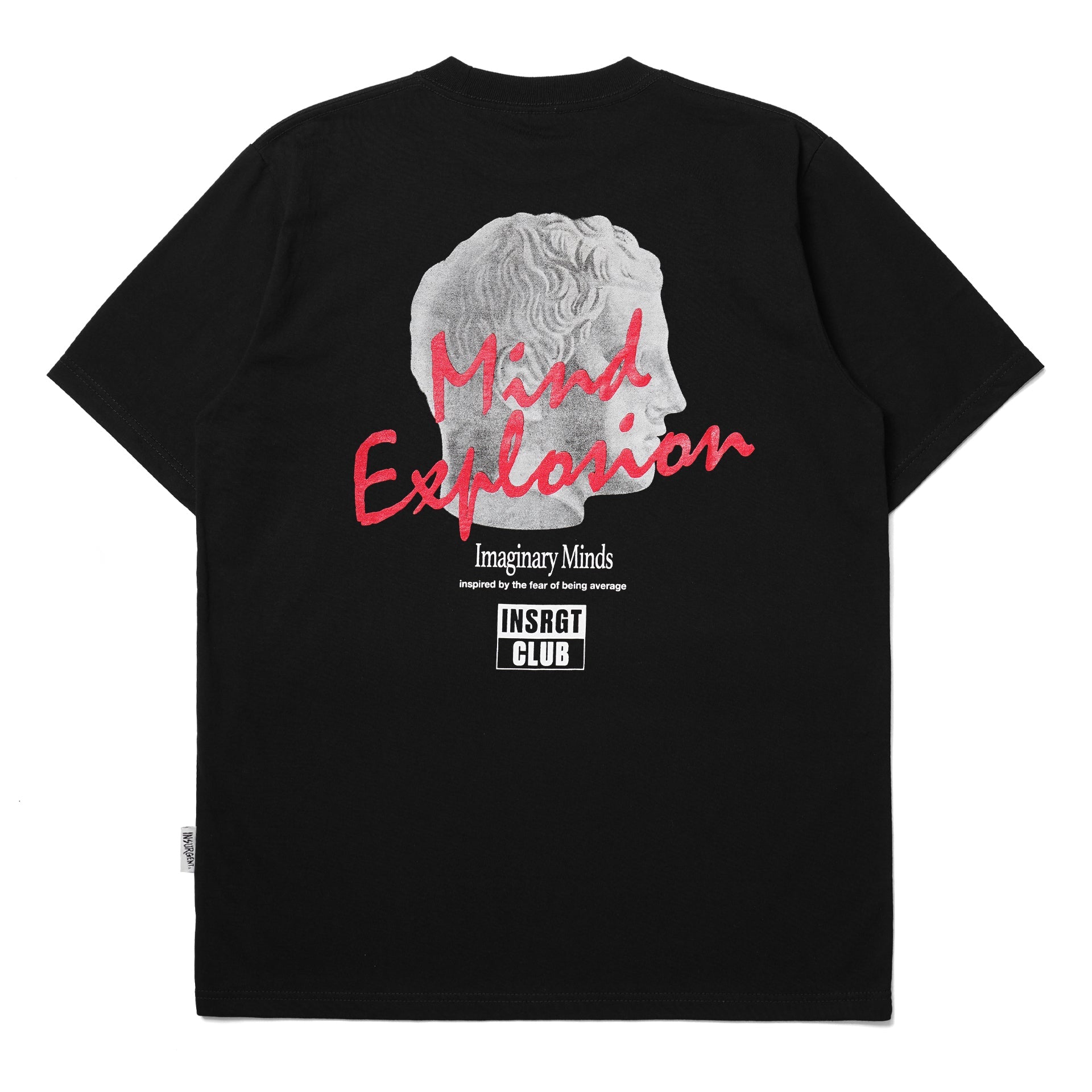 Insurgent Club - Tshirt Kaos Mind Explosion Black Graphic