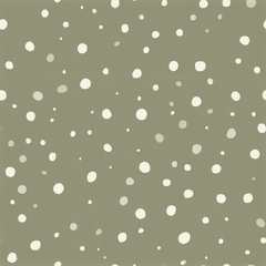 Clay scatter wallpaper with polka dot pattern in neutral tones.