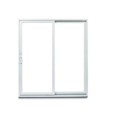70-1/2 in. x 79-1/2 in. 200 Series White Right-Hand Perma-Shield Gliding Patio Door w/ White Int & Satin Nickel Hardware