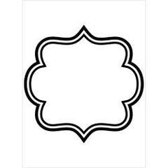 Squared Border Background Folder / Folder de Grabado - Cuadro Descontinuado Darice