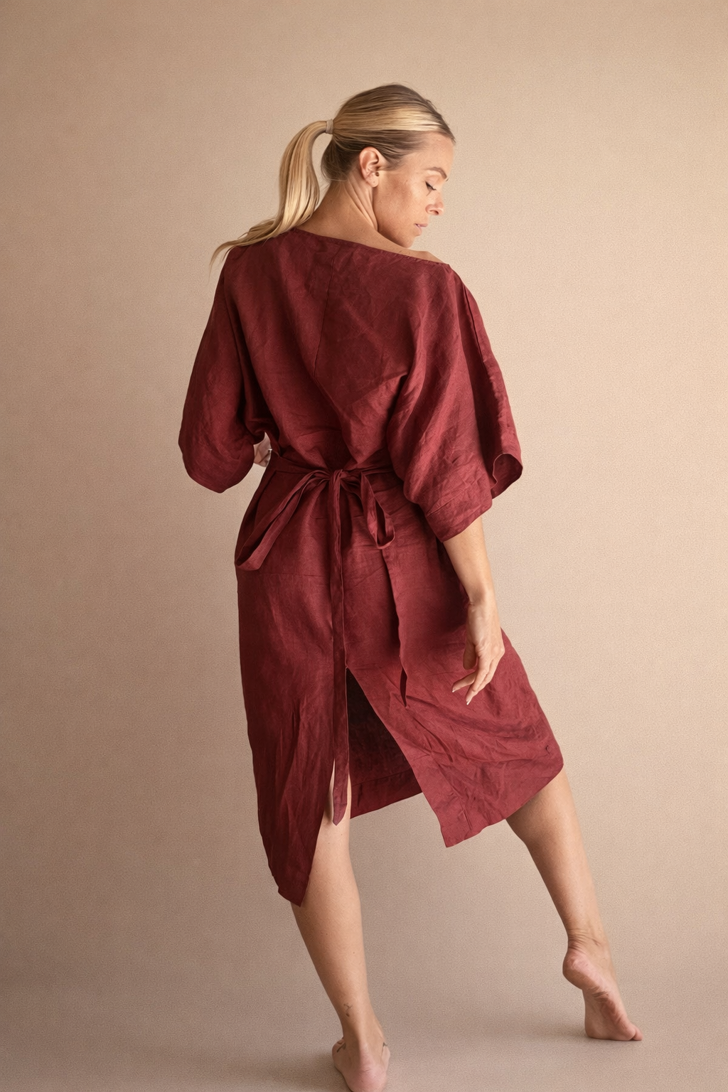 Aurora Linen Dress