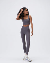 Ultimate Square Neck Bra - Dark Grey