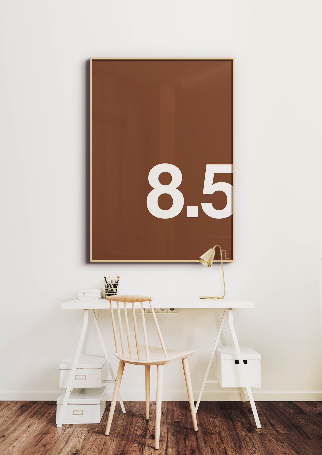plakat: 85 års fødselsdag - misty forrest-Fødselsdag-A1two3