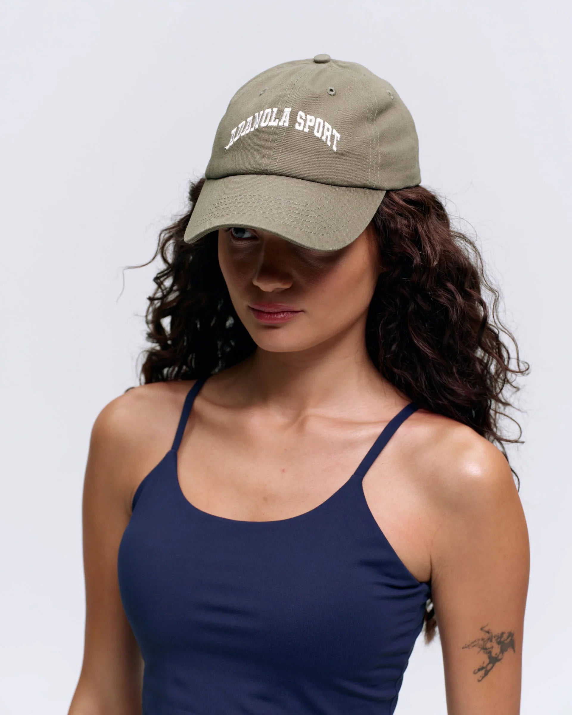 Adanola Sport Cap - Olive Green