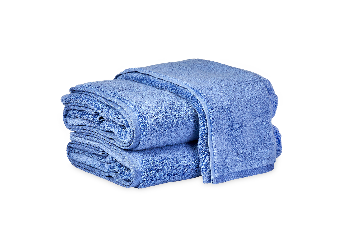Milagro Bath Towels Periwinkle