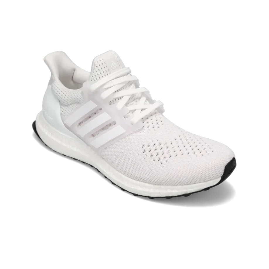 Women's adidas Ultraboost 1.0 - White/White/White - 45° Angle - Available at Tradehome Shoes