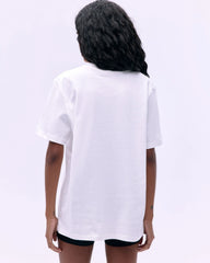 AS Short Sleeve Oversized T-shirt - White/Black