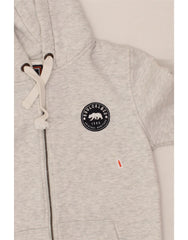 SOULCAL&CO Womens Zip Hoodie Sweater UK 10 Small Grey Flecked Cotton