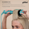 SHARK Hot Air Brush Shark Glossi Hot Brush + Air Glosser - Juniper Blue | HT302UKTL IRWINS MEGASTORE