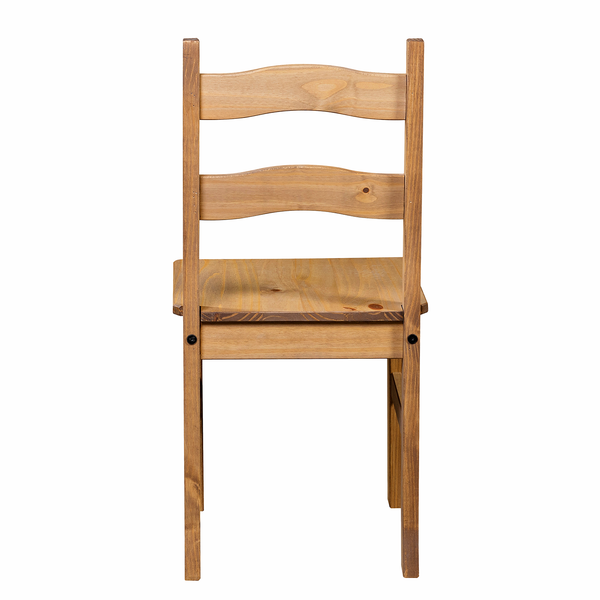 Massivholzstuhl Finca Rustica (2er-Set) - Kiefer massiv - Kiefer Natur