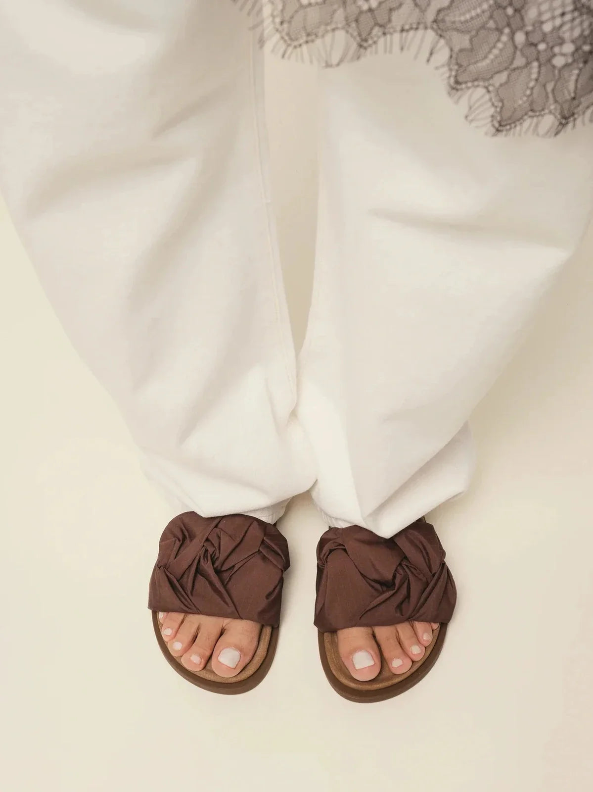 Fjord flower sandal - brown by INUIKII - Sko. 2026, 2601, Brando, brando-no, Dame, SHLP, Shoes